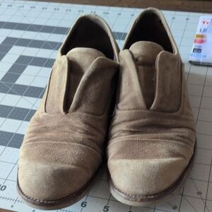 John Varvatos Tan Loafers